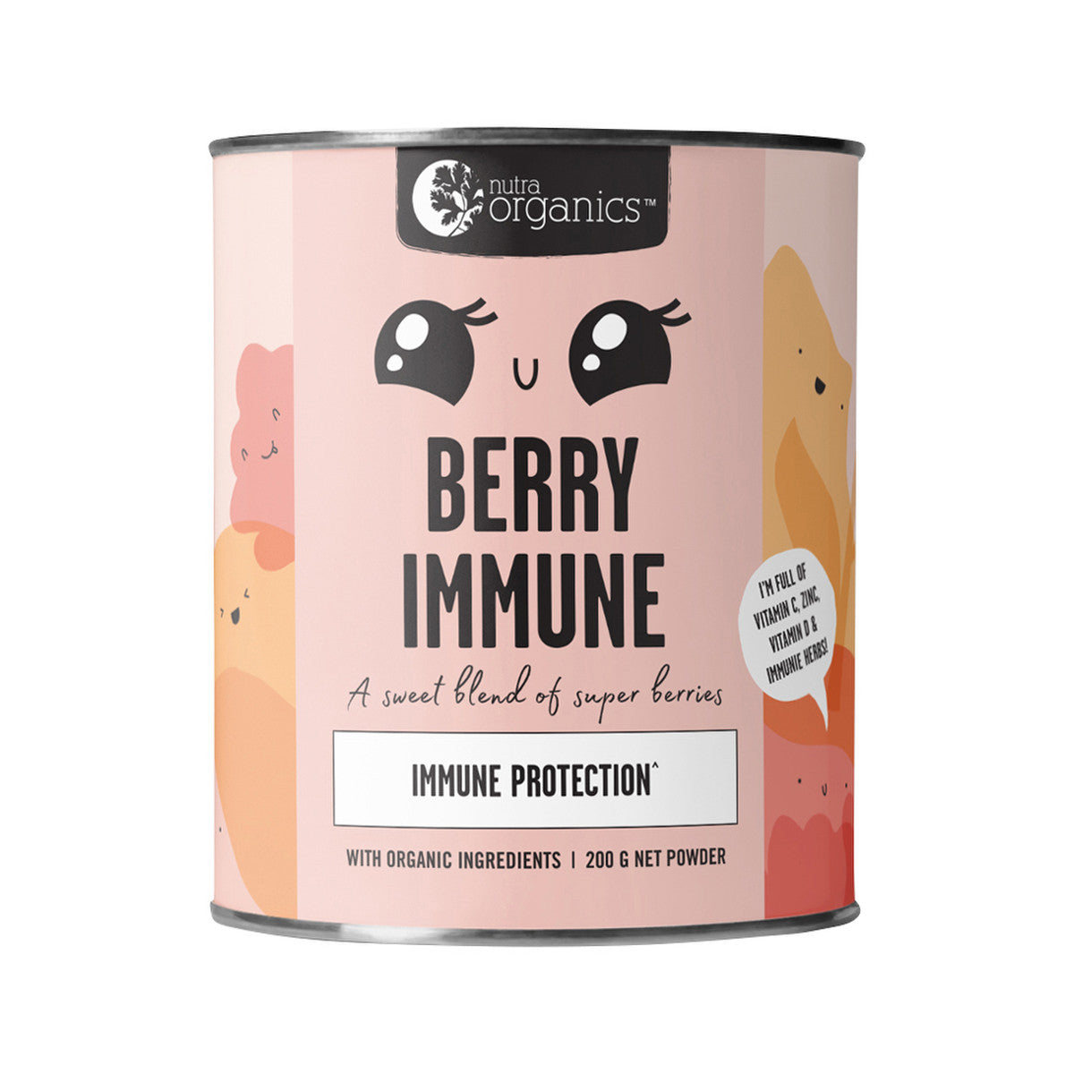 Nutra Organics Organic Berry Immune (Immune Protection) 200g - Cutprice Online