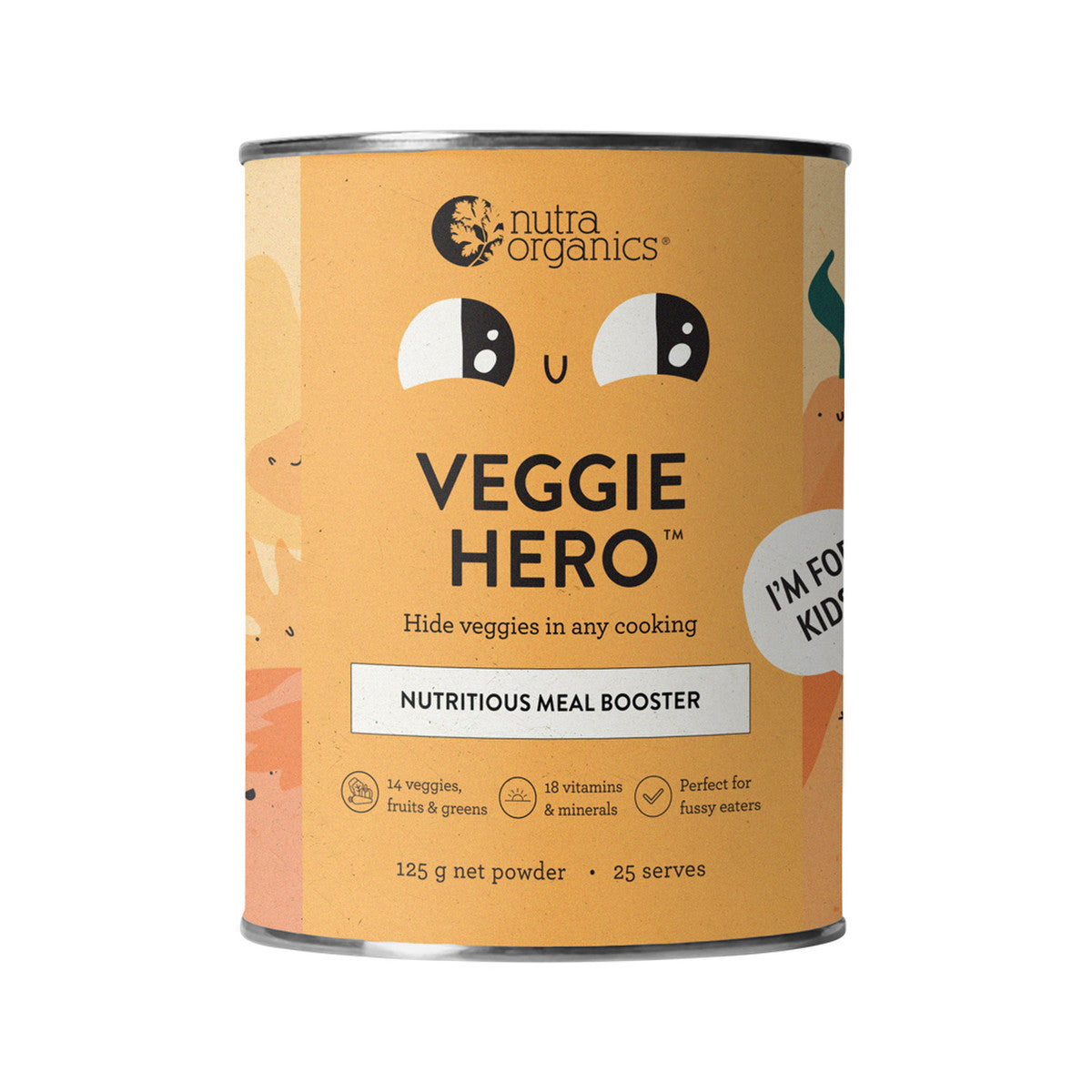 Nutra Organics Organic Veggie Hero (Growth Immunity & Energy) 125g - Cutprice Online