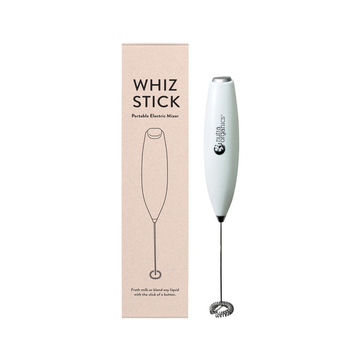 Nutra Organics Whiz Stick Portable Electric Mixer - Cutprice Online