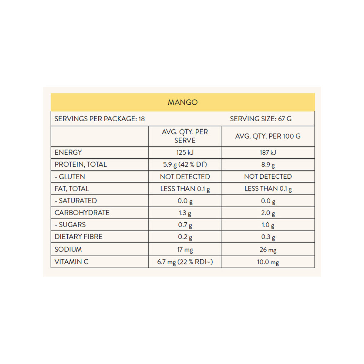 Nutra Organics Gutsy Gummies (Gut Loving Snack) Mango 150g - Cutprice Online