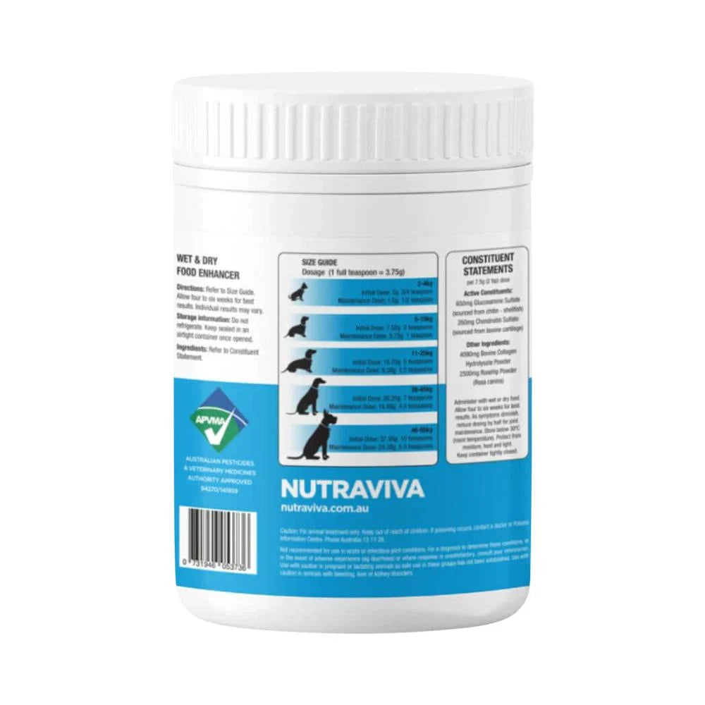 Nutraviva Pet Move Easy Formula for Dogs 405g - Cutprice Online