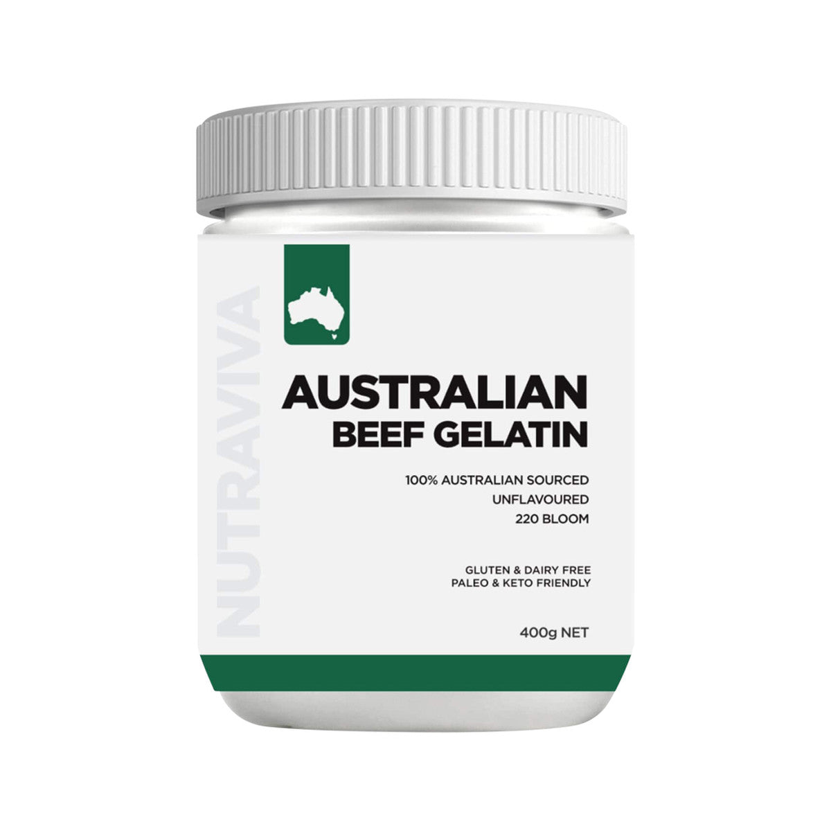 Nutraviva Australian Beef Gelatin 400g - Cutprice Online