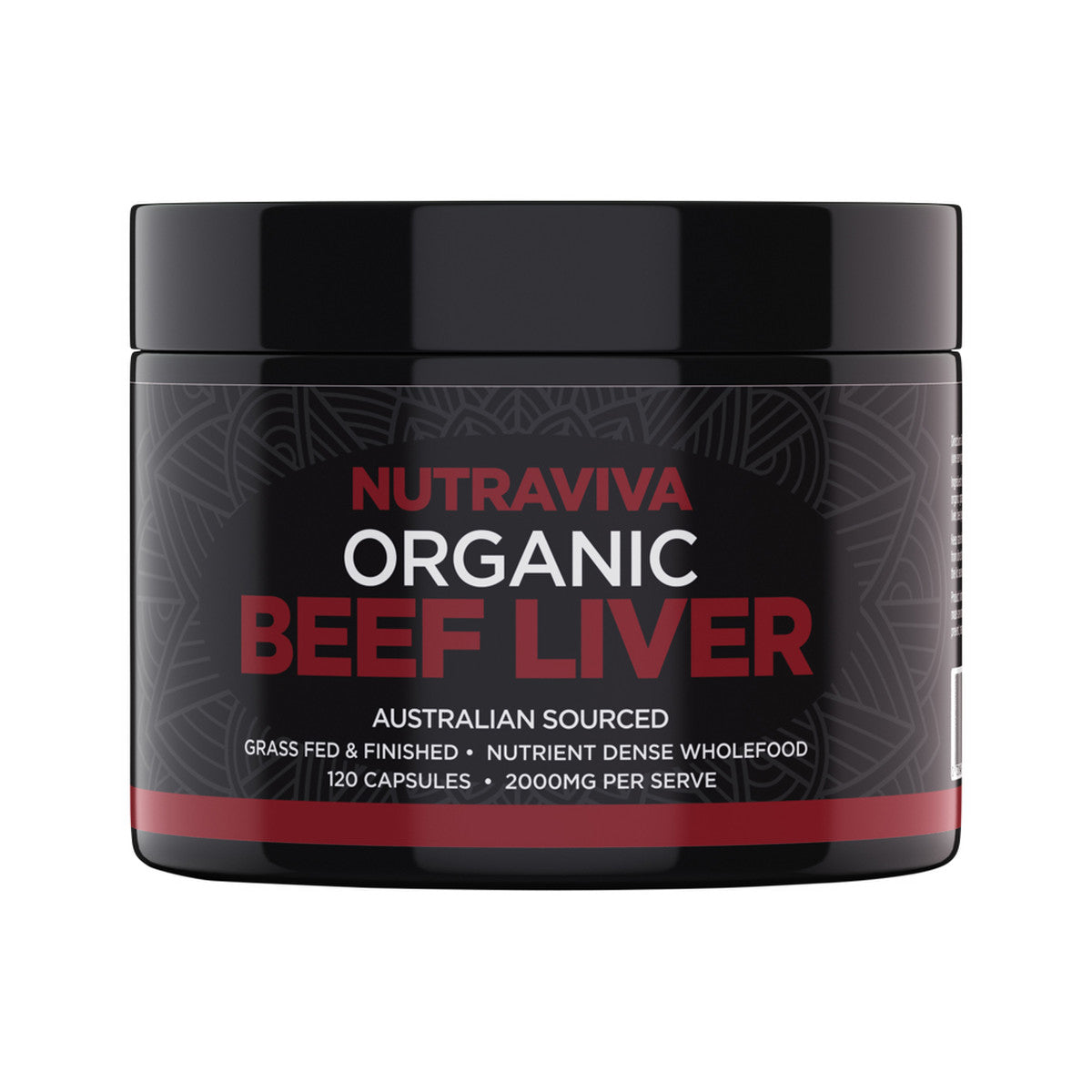 Nutraviva Organic Beef Liver 120c - Cutprice Online
