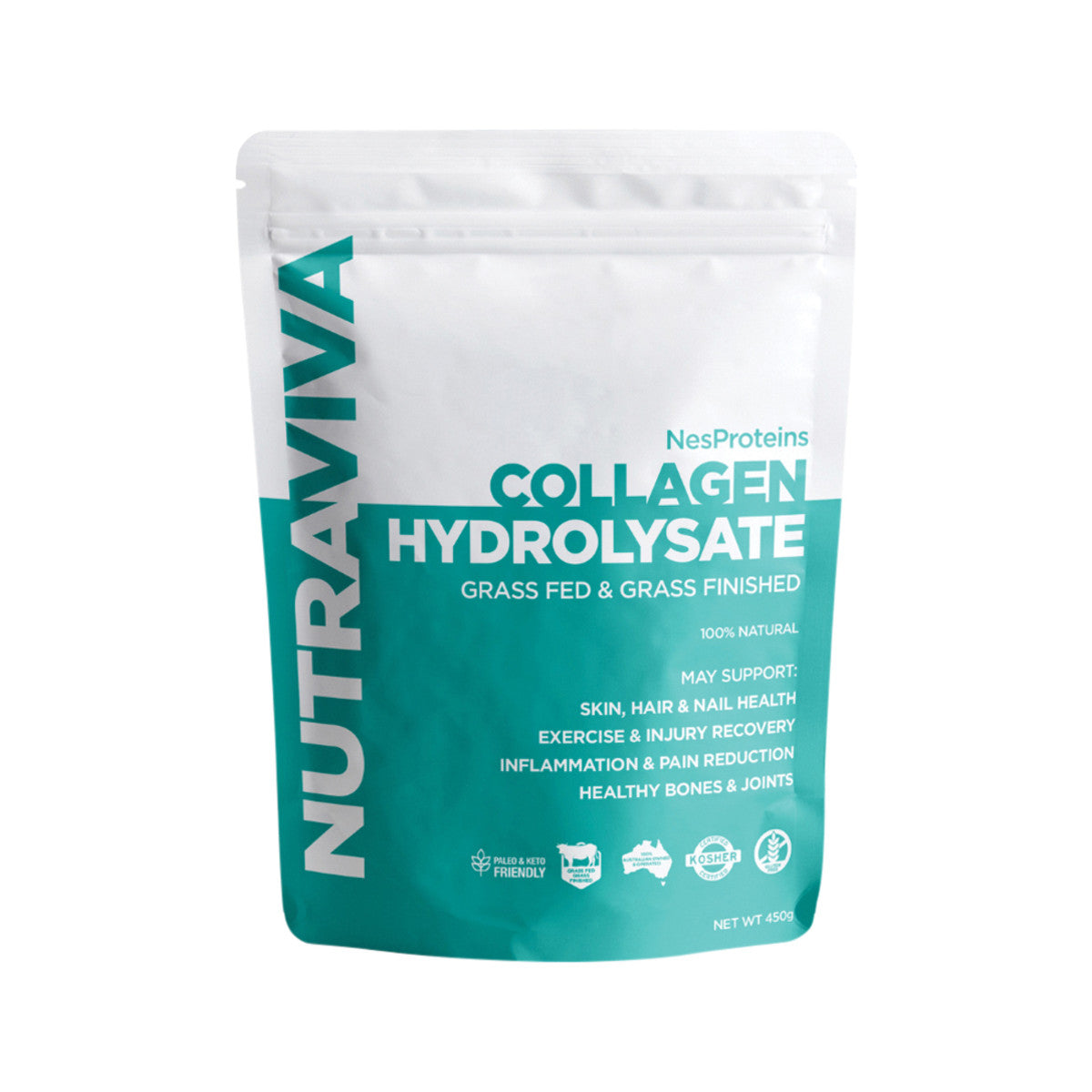 Nutraviva (NesProteins) Collagen Hydrolysate (Beef) 450g - Cutprice Online