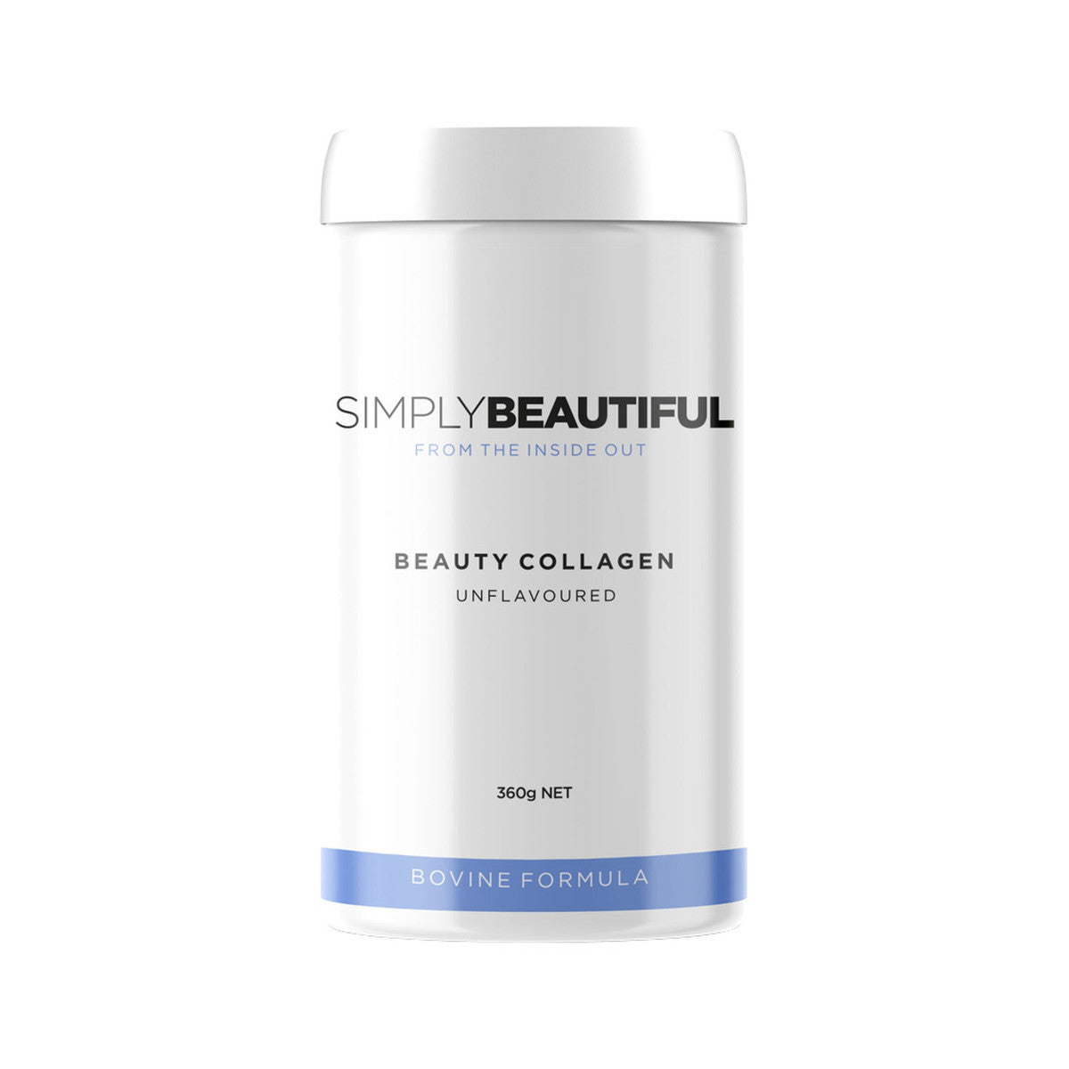 Nutraviva (NesProteins) Simply Beautiful Beauty Collagen Bovine Formula Unflavoured 360g - Cutprice Online