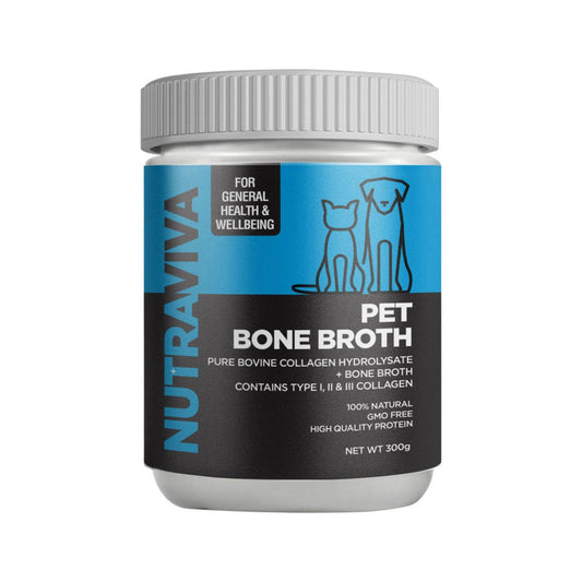 Nutraviva Pet Bone Broth (Pure Bovine Collagen Hydrosylate + Bone Broth) 300g - Cutprice Online