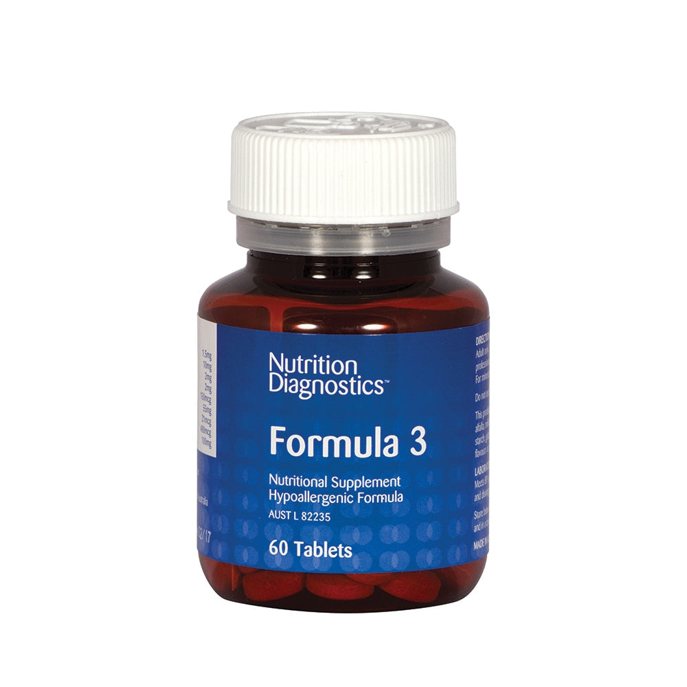Nutrition Diagnostics Formula 3 60t - Cutprice Online