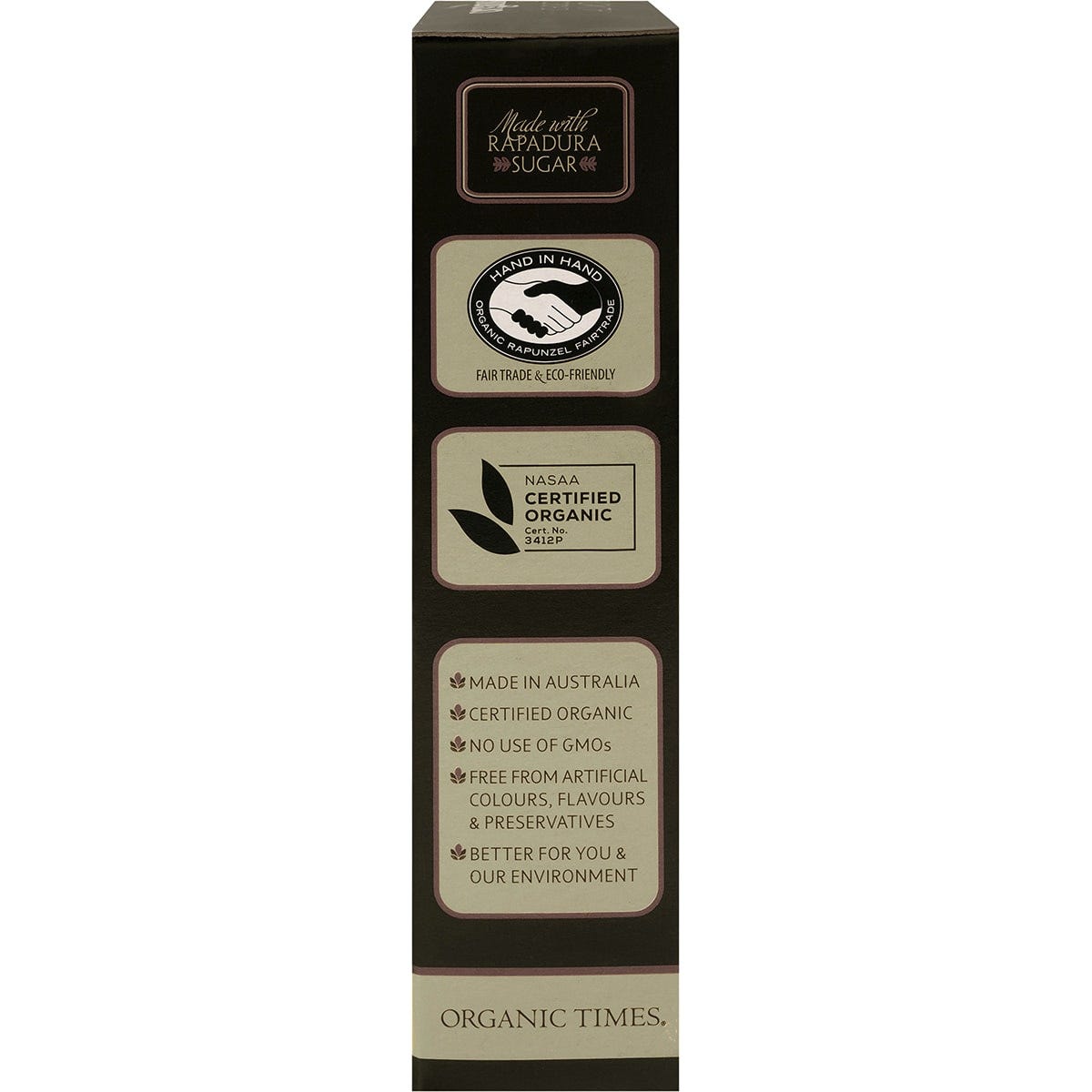 ORGANIC TIMES Dark Chocolate Almonds 150g - Cutprice Online