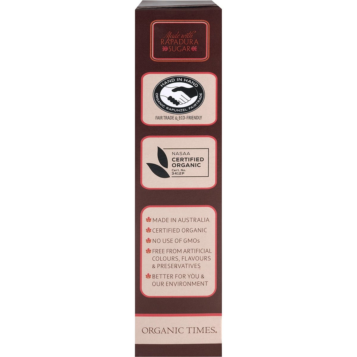 ORGANIC TIMES Dark Chocolate Hazelnuts 150g - Cutprice Online