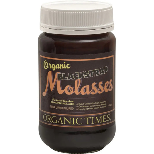 ORGANIC TIMES Blackstrap Molasses 400g ORGANIC TIMES