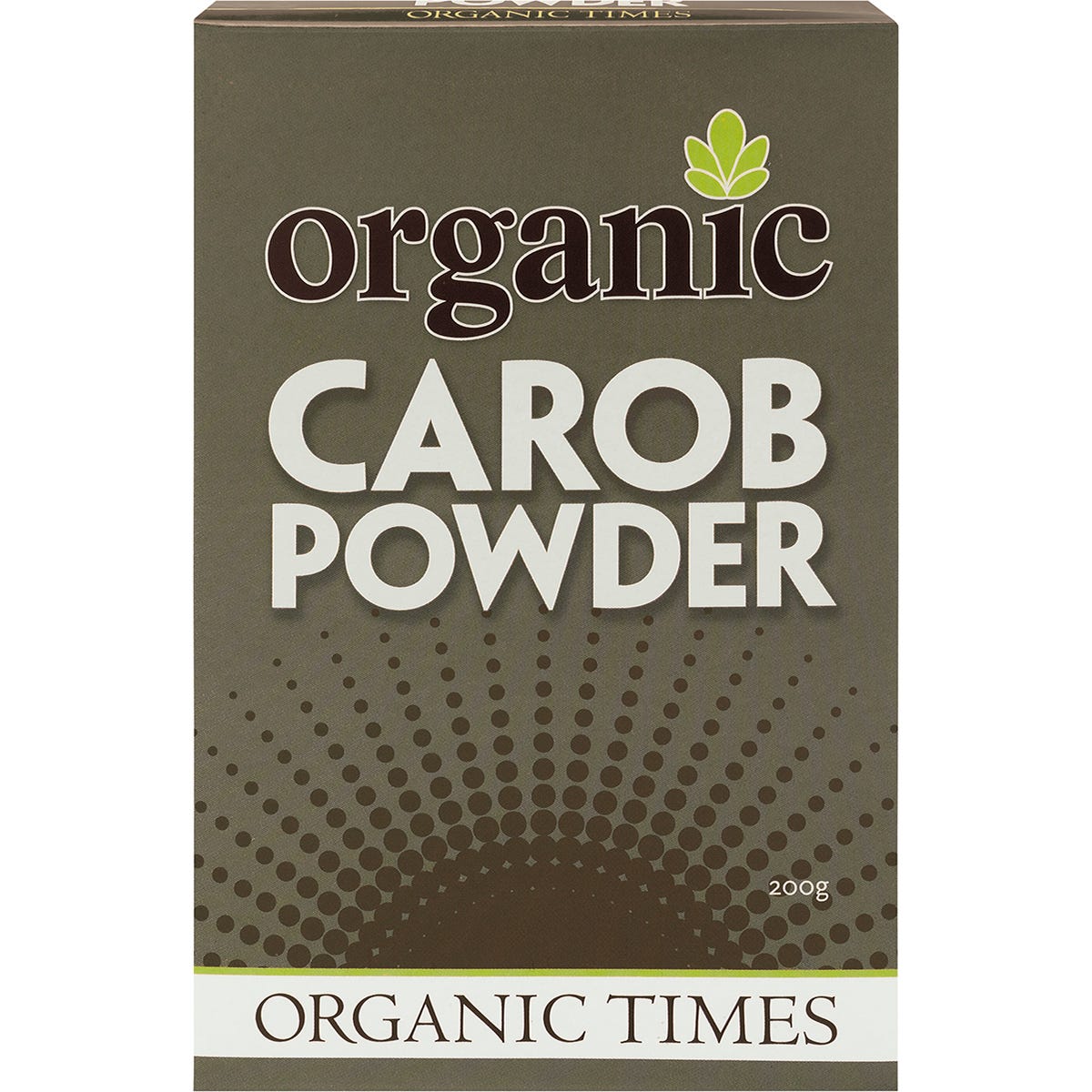 ORGANIC TIMES Carob Powder 200g - Cutprice Online