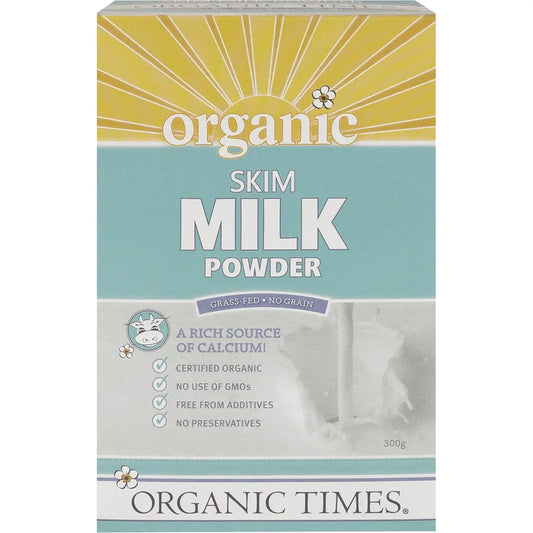 ORGANIC TIMES Milk Powder Skim 300g ORGANIC TIMES