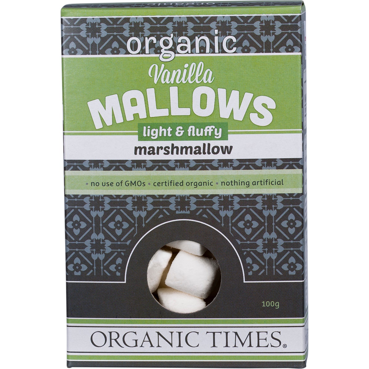 Organic Times Marshmallows Vanilla 100g - Cutprice Online