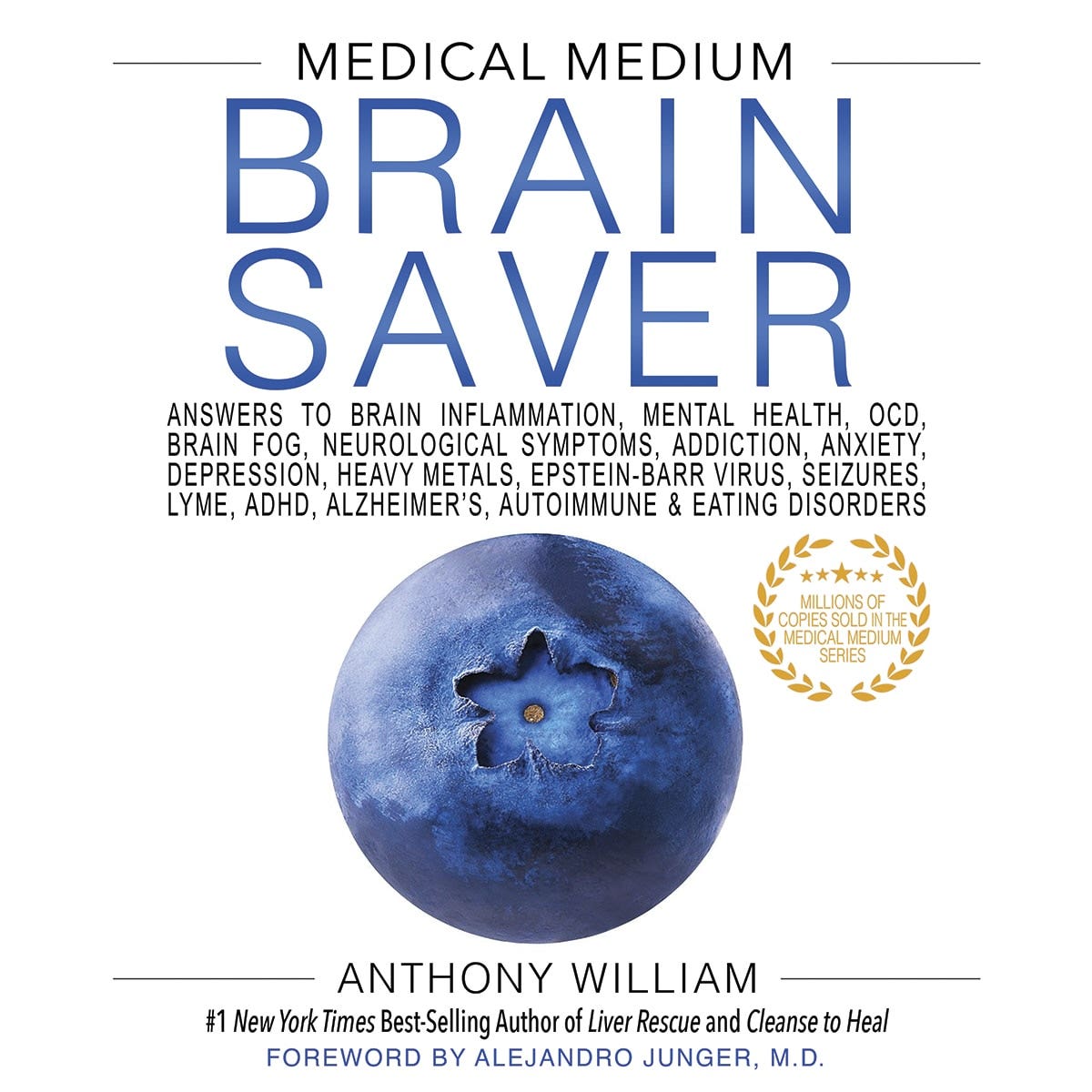 BOOK Medical Medium Brain Saver by Anthony William - Cutprice Online