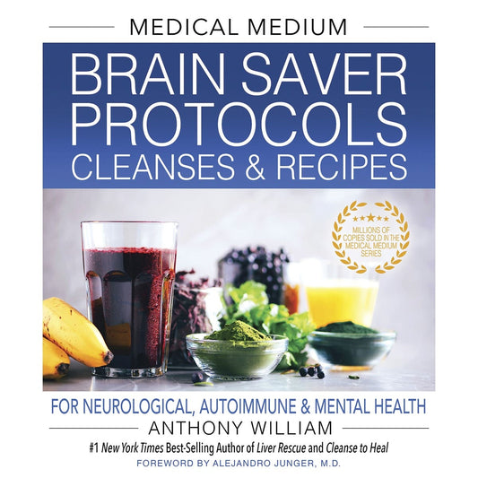 BOOK Medical Medium Brain Saver Protocols by Anthony William - Cutprice Online