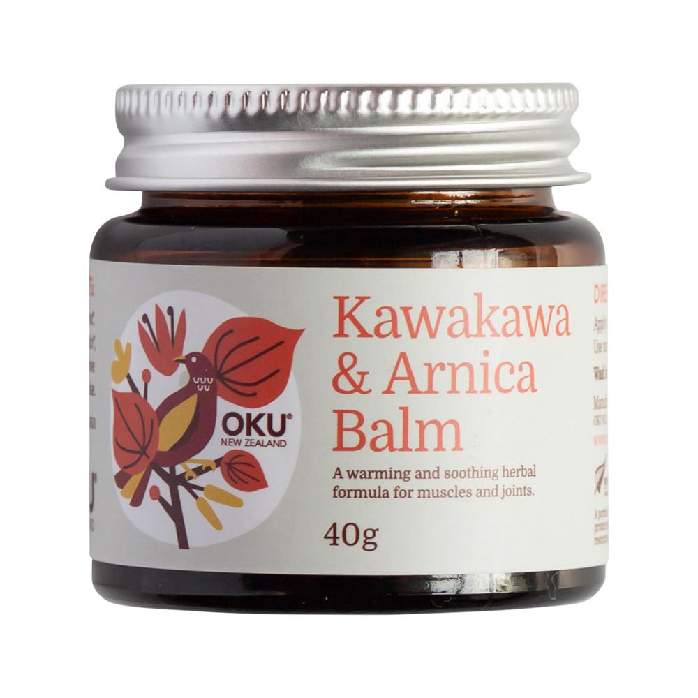 Oku New Zealand Kawakawa & Arnica Balm 40GM