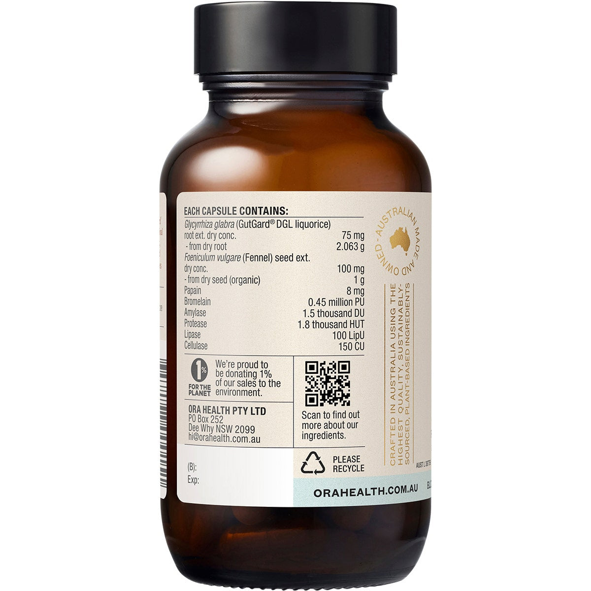 Ora Debloat and Digest+ 60vc - Cutprice Online