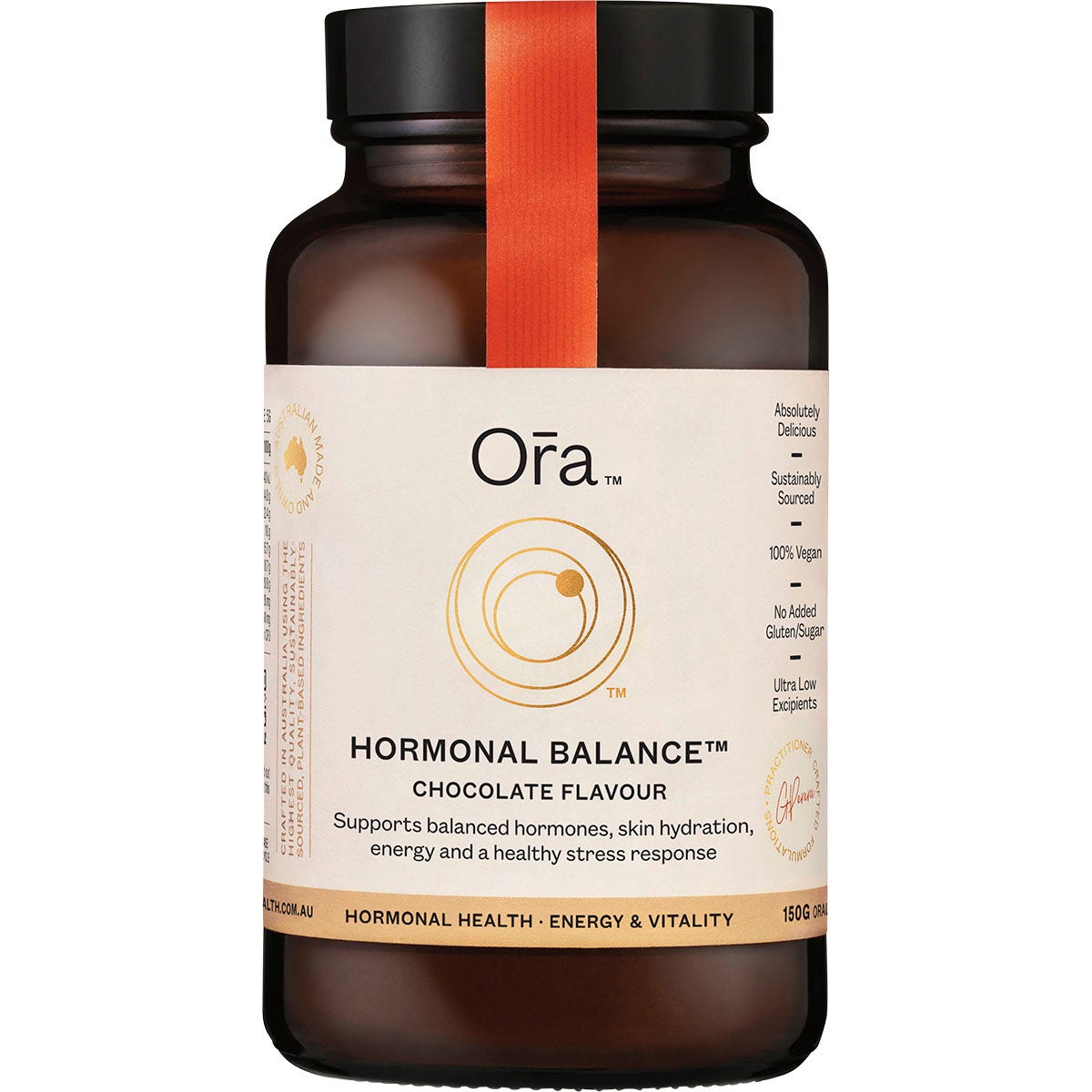 Ora Organic Hormonal Balance Chocolate Oral Powder 150g - Cutprice Online