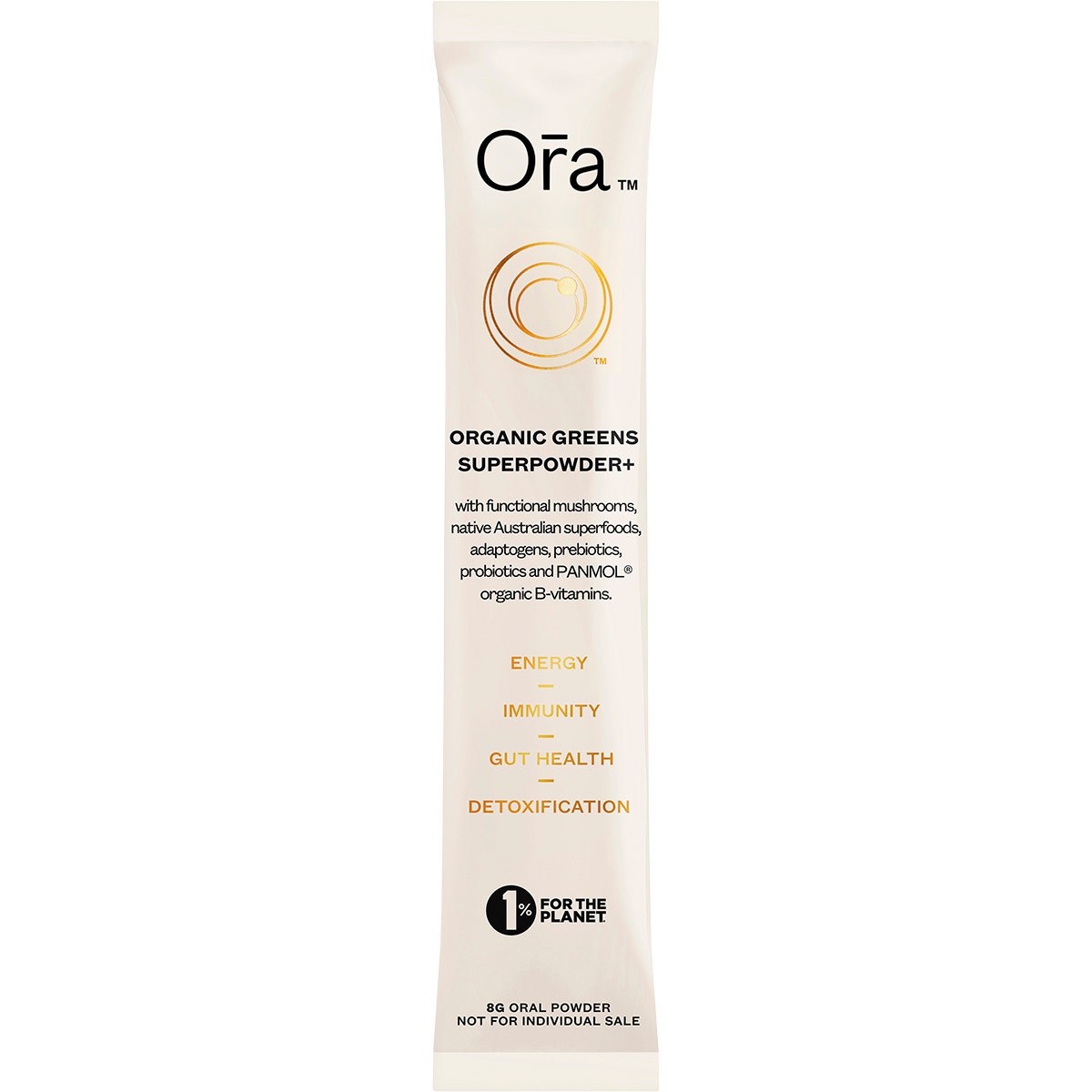 Ora Health Organic Greens Superpowder+ Daily Sachets 7x8g - Cutprice Online