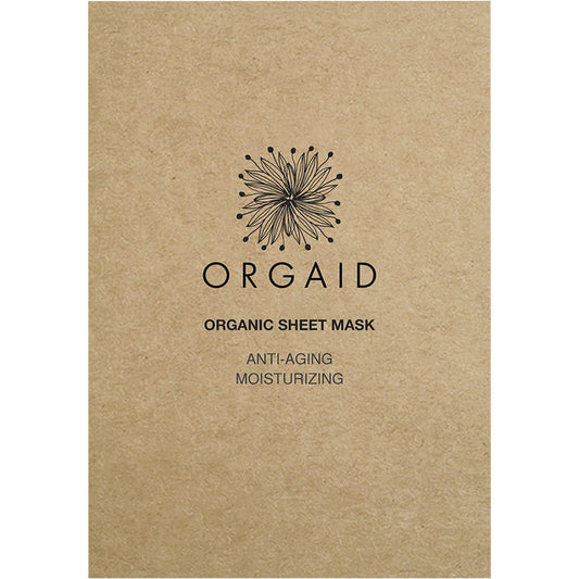 ORGAID Organic Sheet Mask Anti-Aging & Moisturizing 24ml - Cutprice Online
