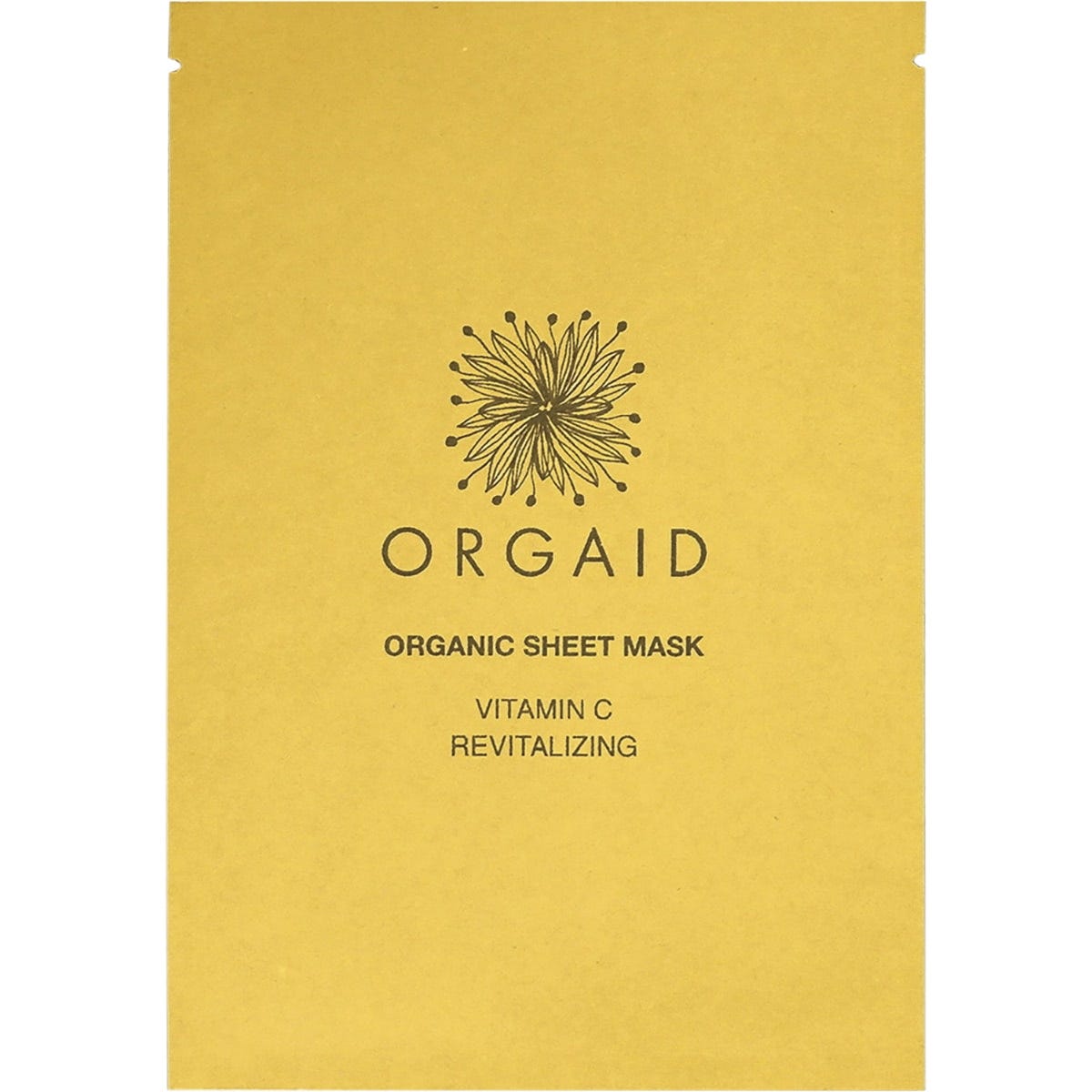 ORGAID Organic Sheet Mask Vitamin C & Revitalizing 24ml - Cutprice Online