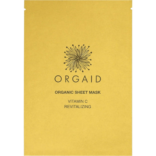 ORGAID Organic Sheet Mask Vitamin C & Revitalizing 24ml - Cutprice Online