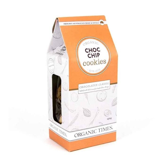 ORGANIC TIMES Cookies Choc Chip 150g - Cutprice Online