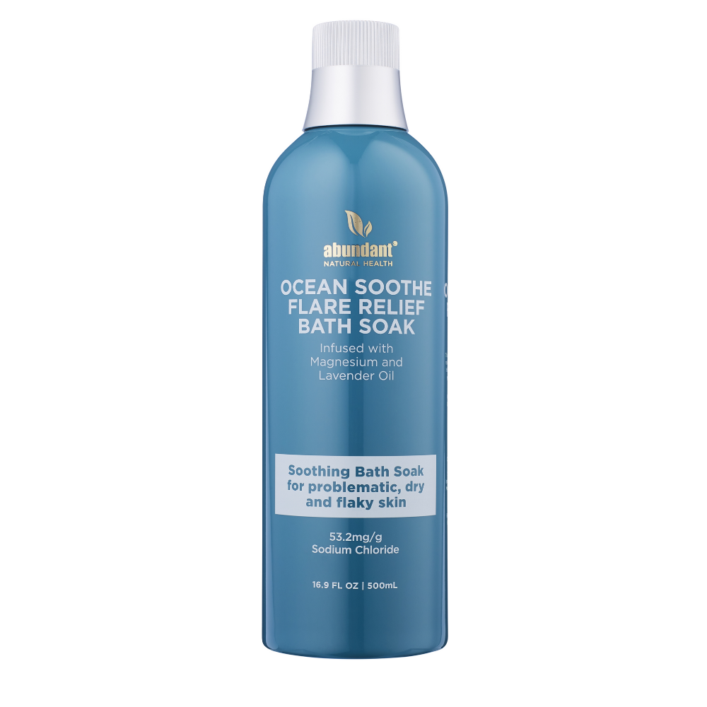 Abundant Natural Health Ocean Soothe Flare Relief Bath Soak 500ml - Cutprice Online