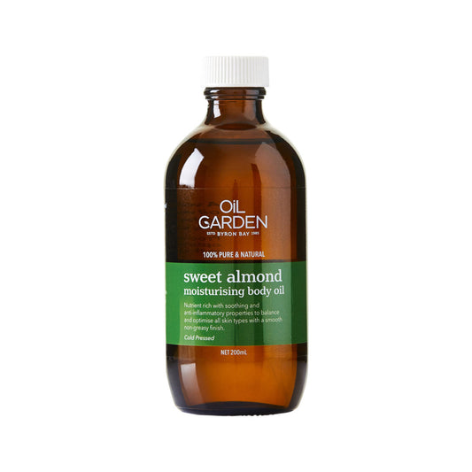 Oil Garden Moisturising Body Oil Sweet Almond 200ml - Cutprice Online