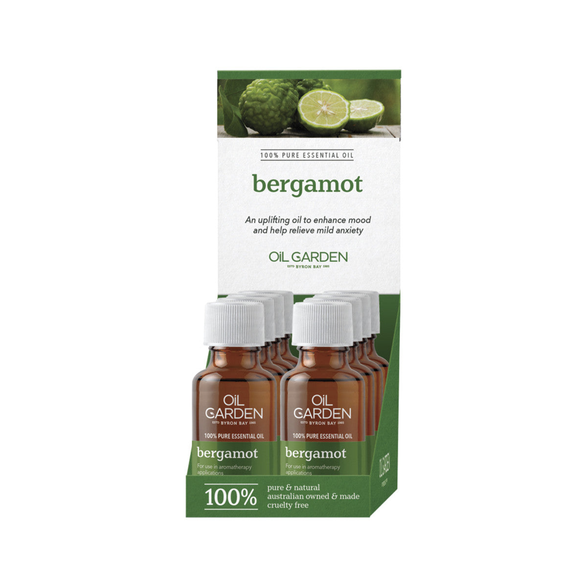 Oil Garden Essential Oil Bergamot 25ml(Pack of 8) - Cutprice Online