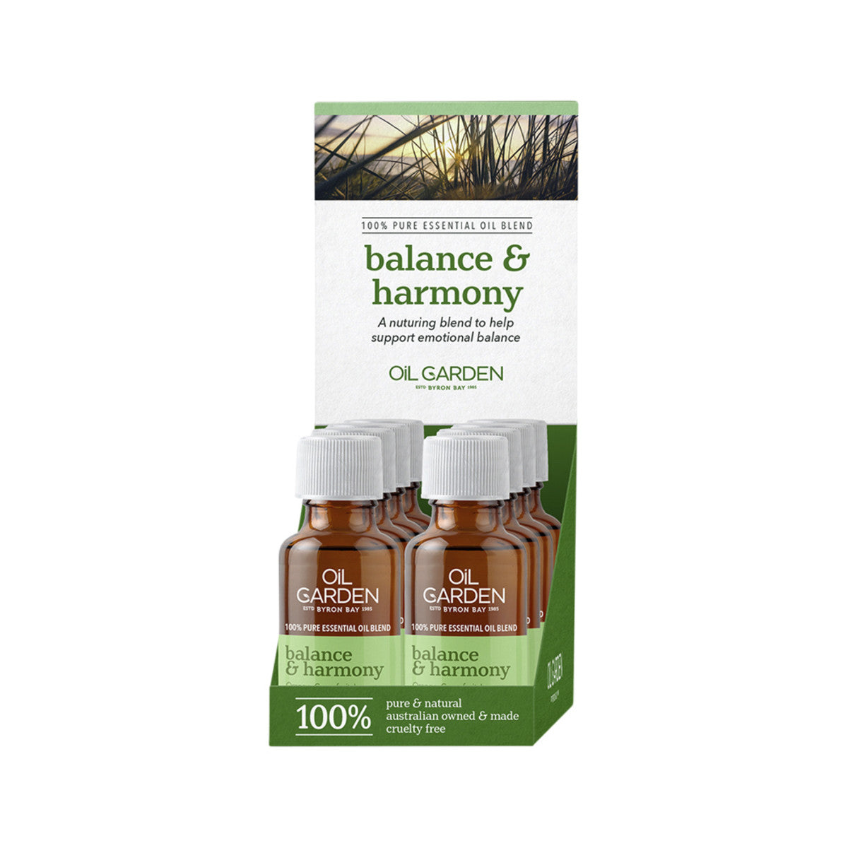 Oil Garden Essential Oil Blend Balance & Harmony 25ml(Pack of 8) - Cutprice Online