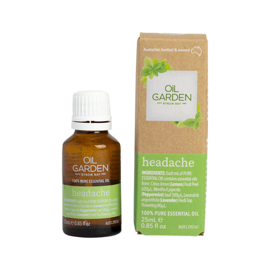 Oil Garden Essential Oil Blend Headache 25ml - Cutprice Online