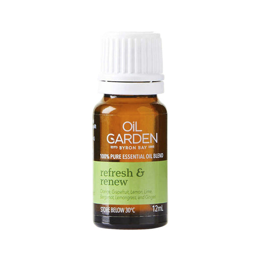 Oil Garden Essential Oil Blend Refresh & Renew 12ml - Cutprice Online