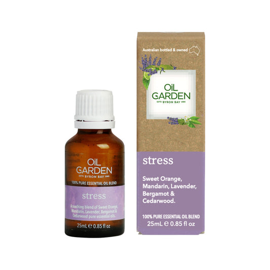 Oil Garden Essential Oil Blend Stress 25ml - Cutprice Online
