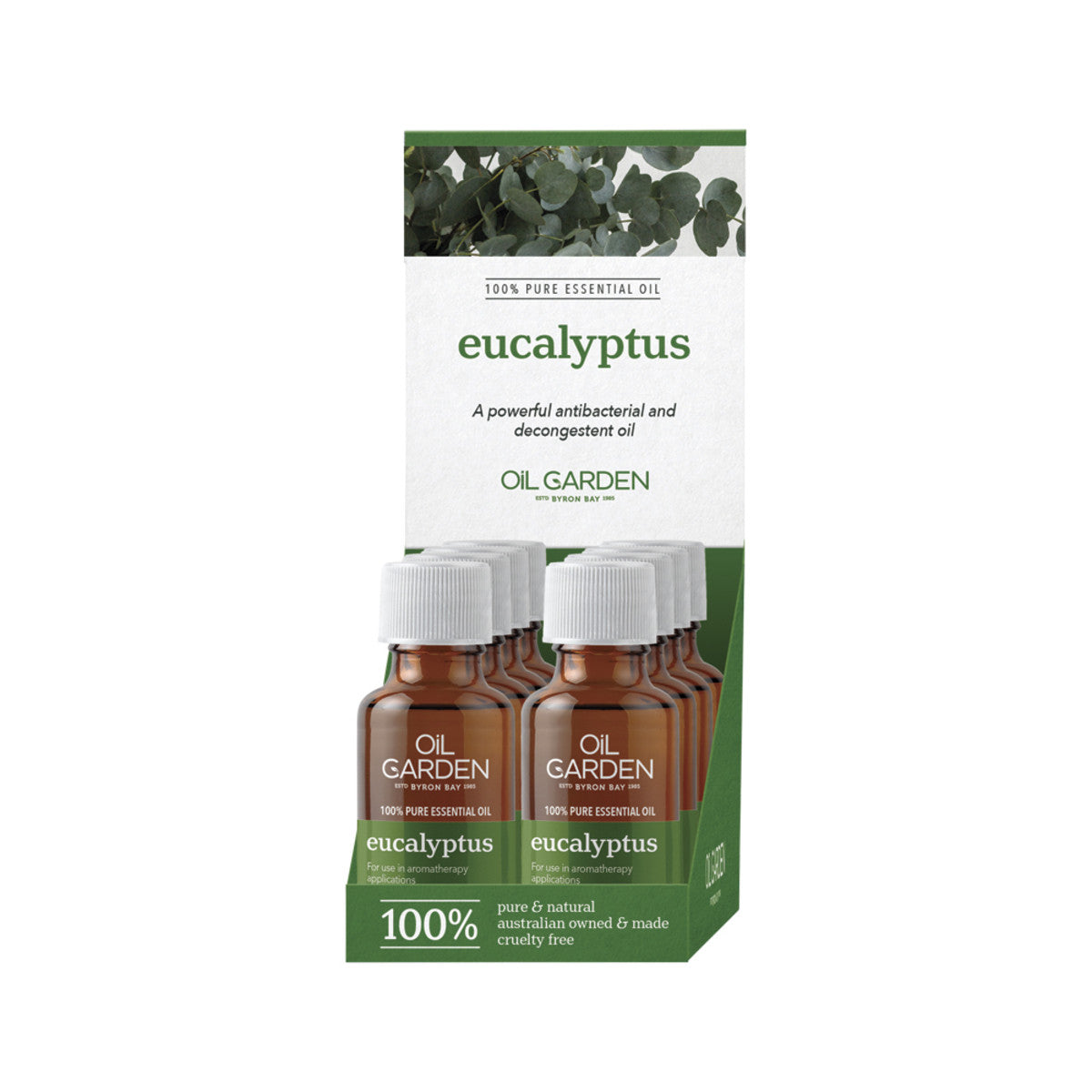 Oil Garden Essential Oil Eucalyptus 25ml(Pack of 8) - Cutprice Online