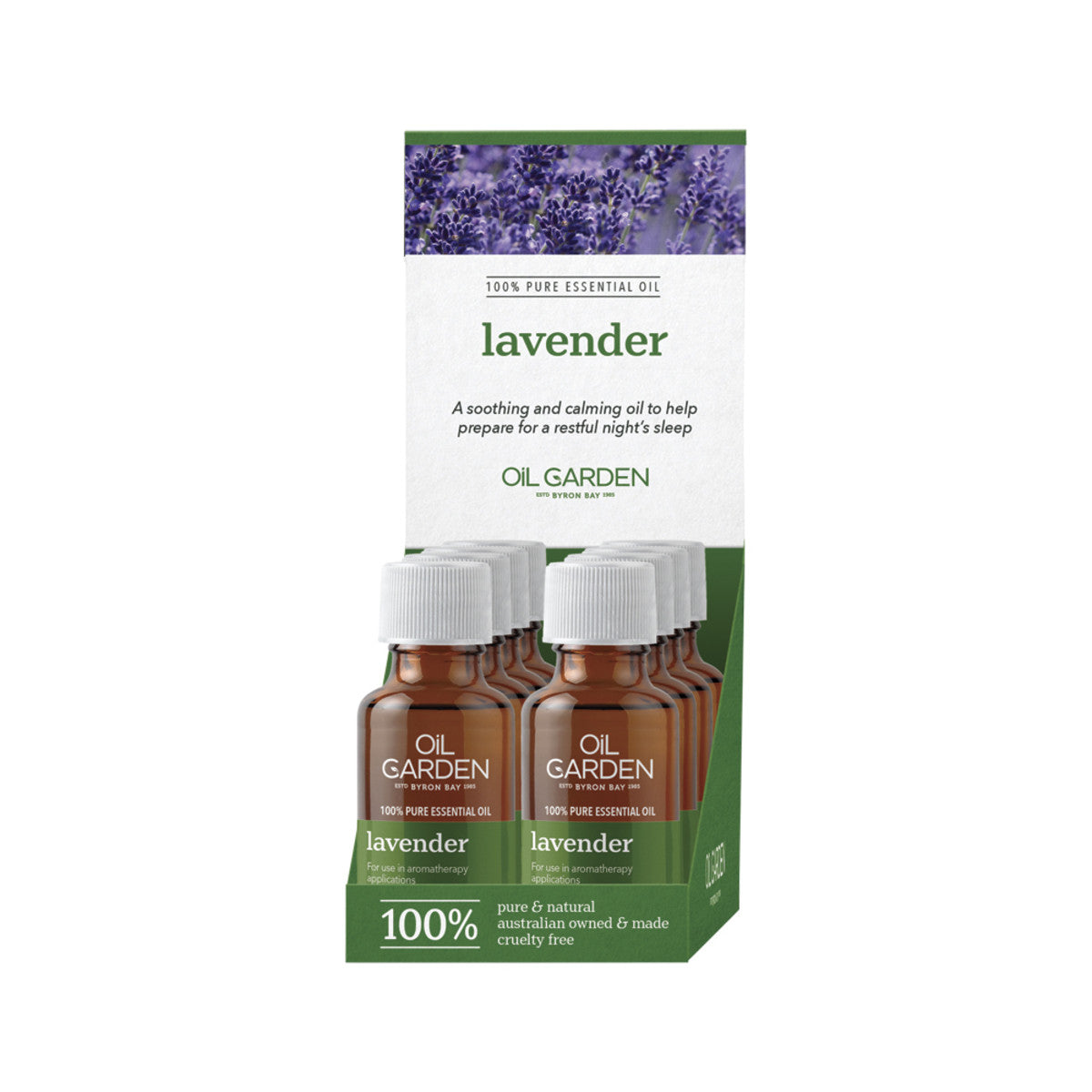 Oil Garden Essential Oil Lavender 25ml(Pack of 8) - Cutprice Online