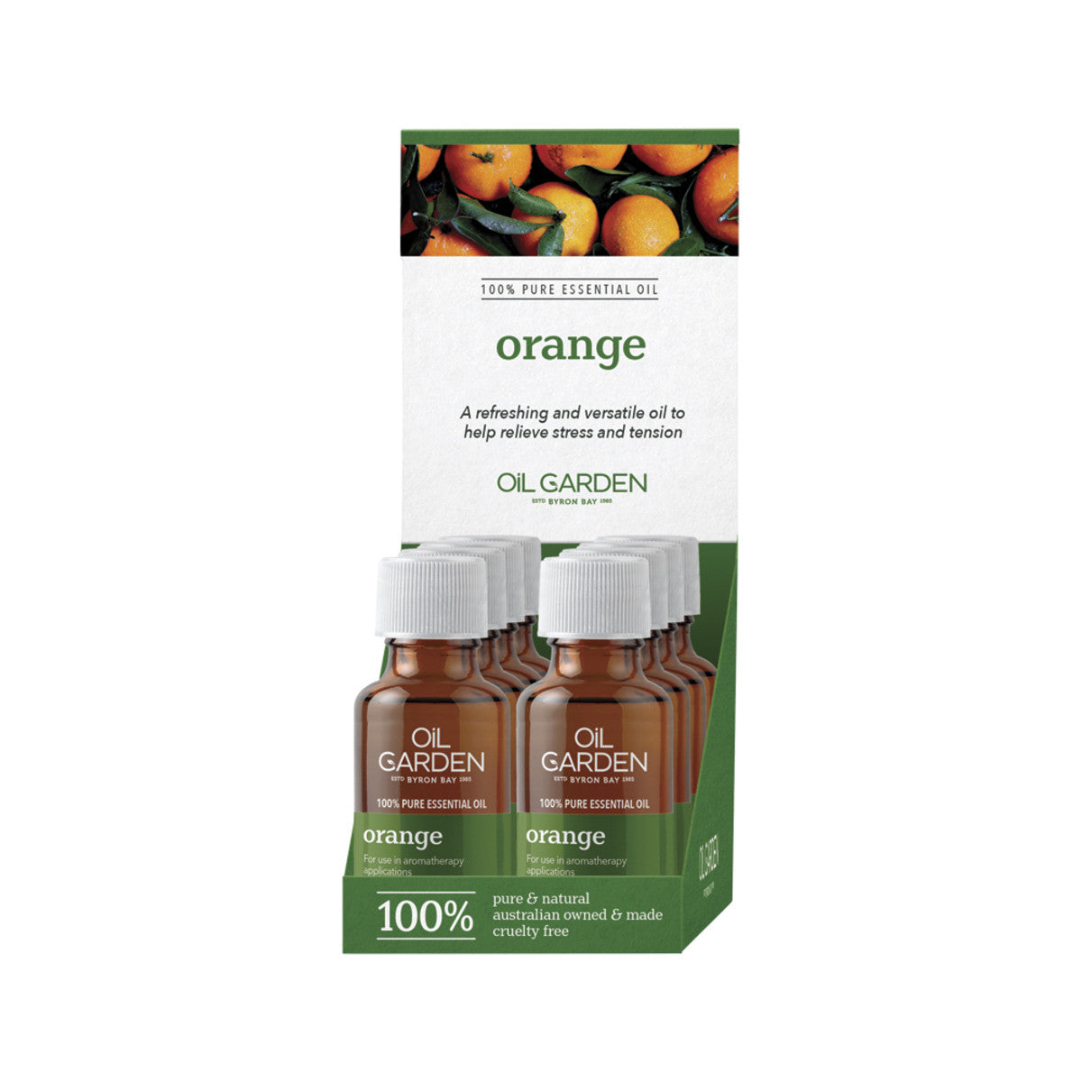Oil Garden Essential Oil Orange 25ml(Pack of 8) - Cutprice Online