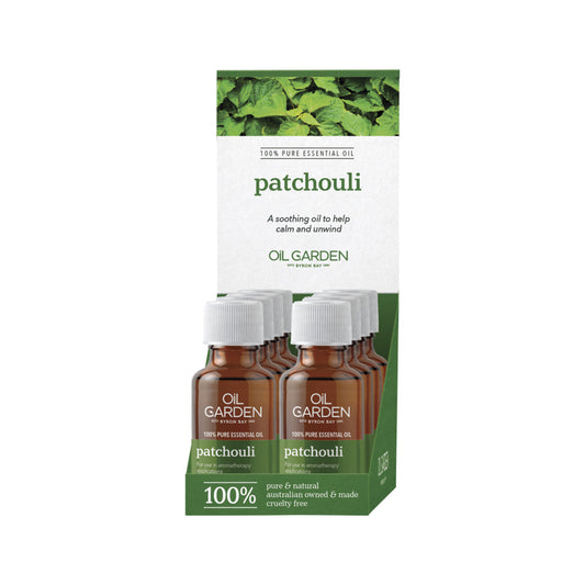 Oil Garden Essential Oil Patchouli 25ml (Pack of 8) - Cutprice Online