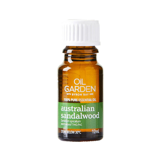 Oil Garden Essential Oil Sandalwood Australian 12ml - Cutprice Online