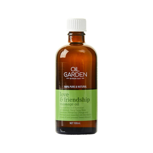 Oil Garden Massage Oil Blend Love & Friendship 100ml - Cutprice Online