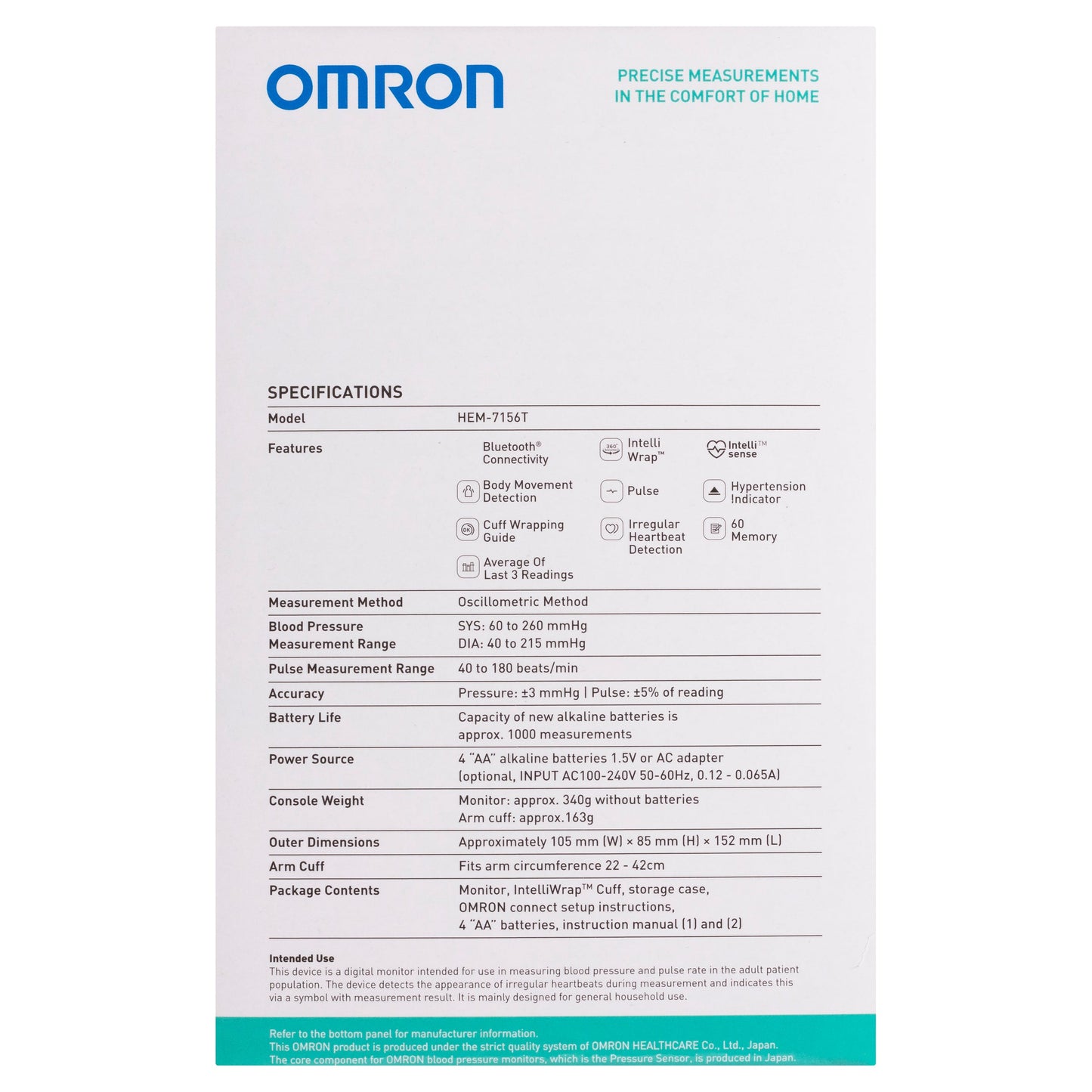 Omron HEM7156T Plus Blood Pressure Monitor - Cutprice Online