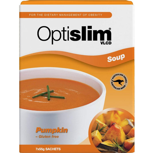 OPTISLIM VLCD PUMPKIN SOUP 7X55G - Cutprice Online