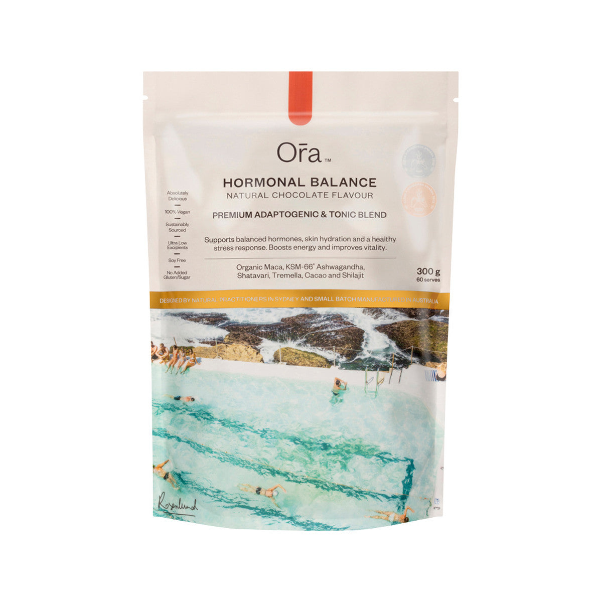 Ora Organic Hormonal Balance Chocolate Oral Powder 300g - Cutprice Online