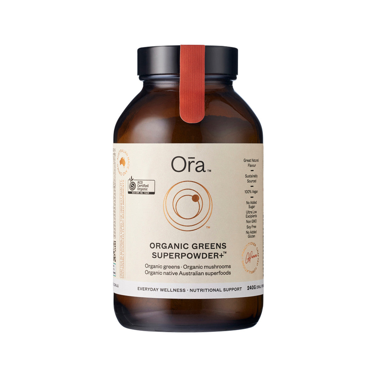 Ora Organic Greens Superpowder+ Oral Powder 240g - Cutprice Online