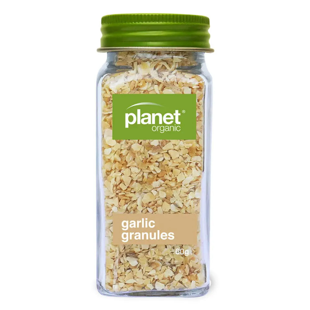 PLANET ORGANIC Spices Garlic Granules 60g PLANET ORGANIC