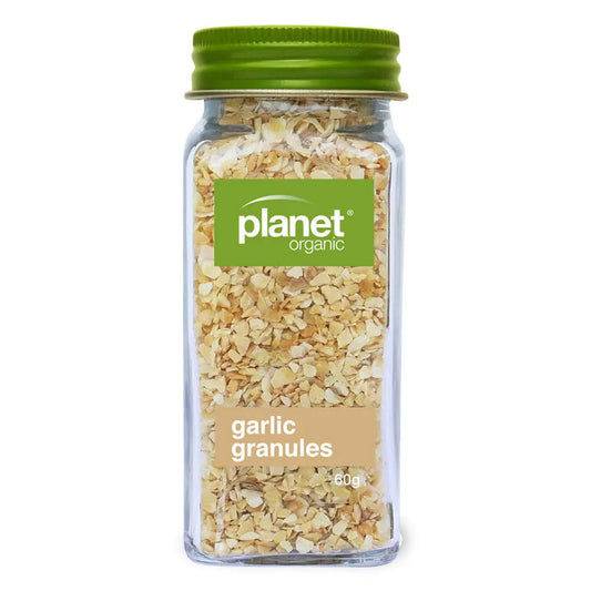 PLANET ORGANIC Spices Garlic Granules 60g PLANET ORGANIC