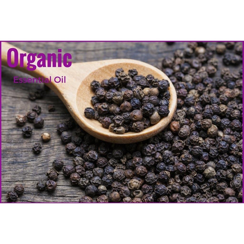 Ausganica Organic Essential Oil Black Pepper 10ml - Cutprice Online