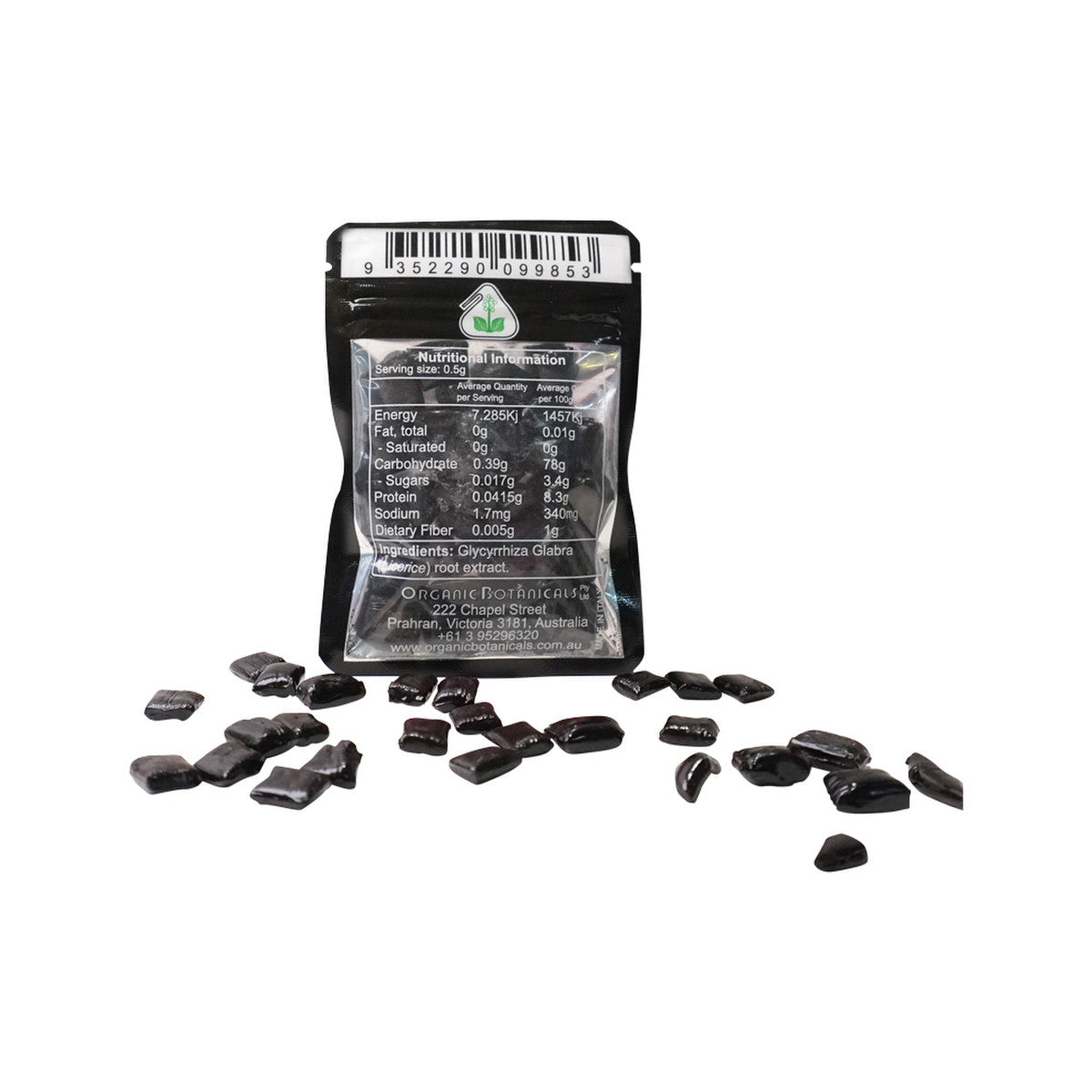 Organic Botanicals Pure Licorice Original Bag 20g - Cutprice Online