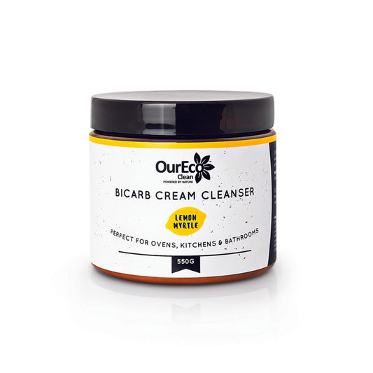 OurEco Clean BiCarb Cream Cleanser Lemon Myrtle 550g - Cutprice Online