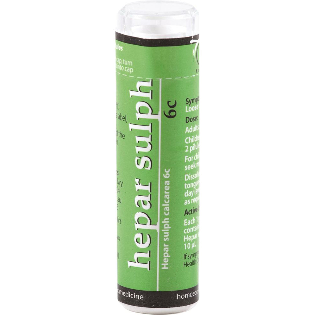Owen Homoeopathics Hepar Sulph 6C 120 pilules - Cutprice Online
